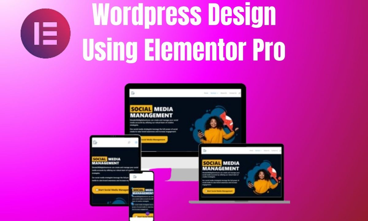 Wordpress Design Using Elementor Pro (1)